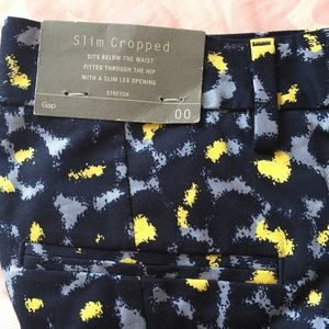 New Gap cropped pants